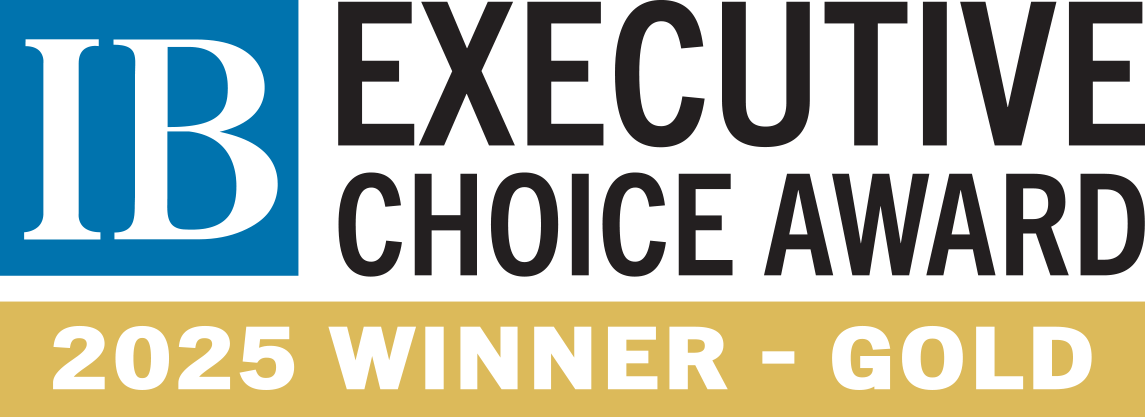 InBusiness Executive Choice Award 2024 Gold Winner banner
